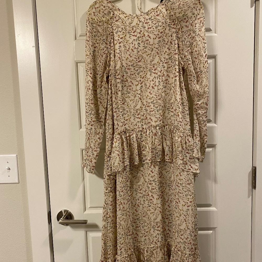 Boho layered dress